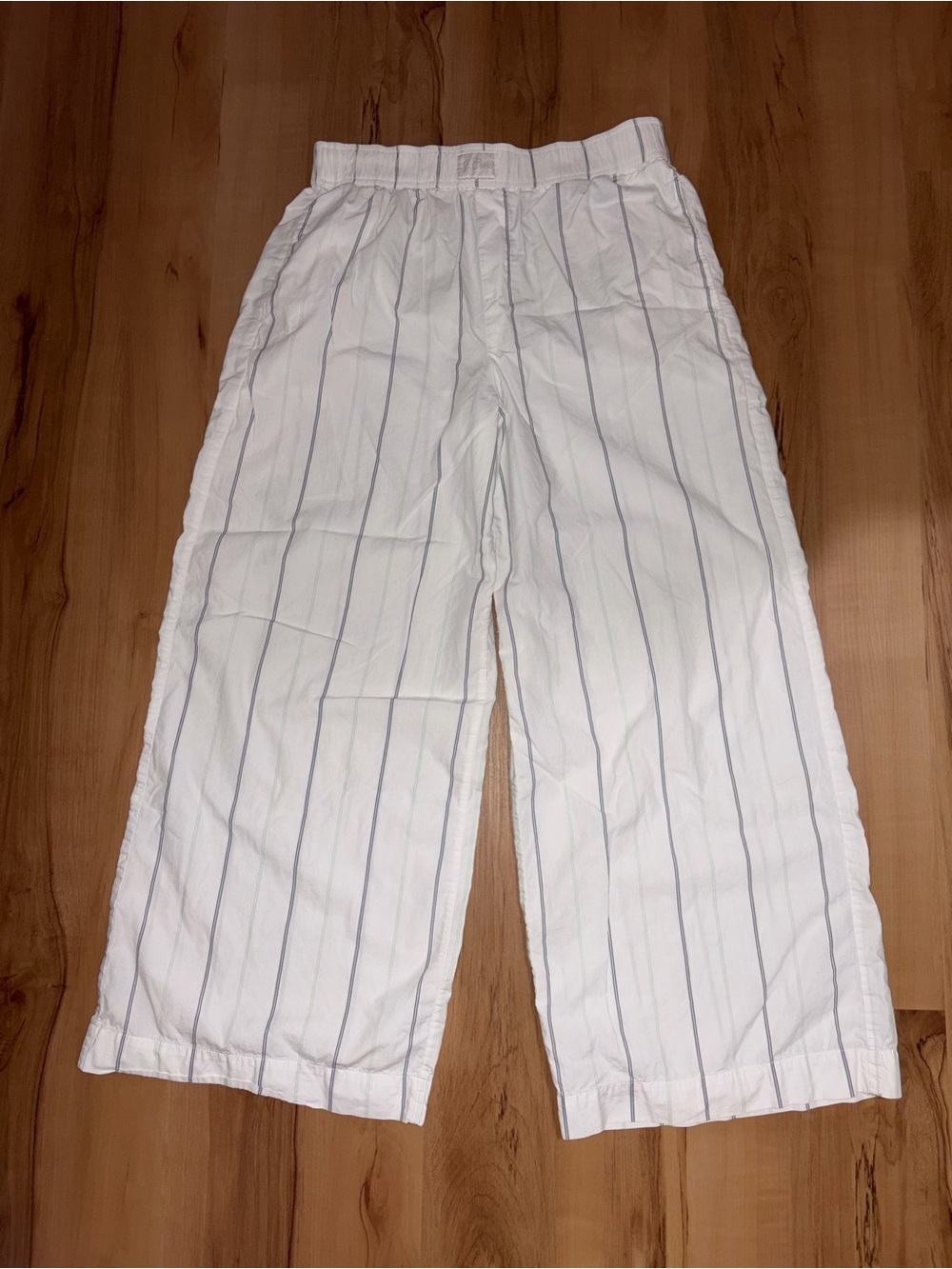 J.Crew wide-leg pajama pant in terrace stripe